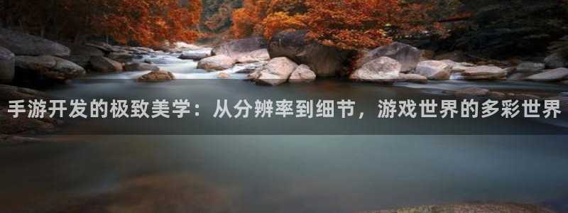 庄闲游戏：手游开发的极致美学：从分辨率到细节，游戏世界的多彩